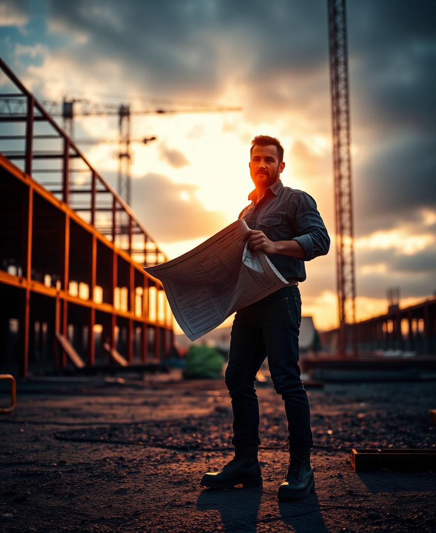 Mike on site